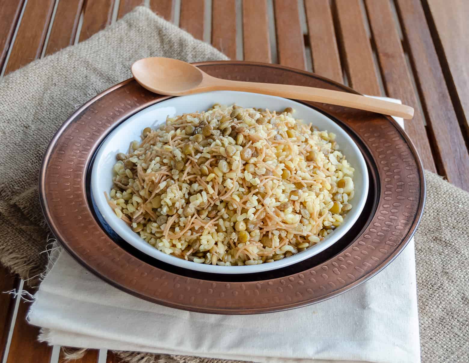 Şehriyeli Bulgur Pilavı Antep Sofrası