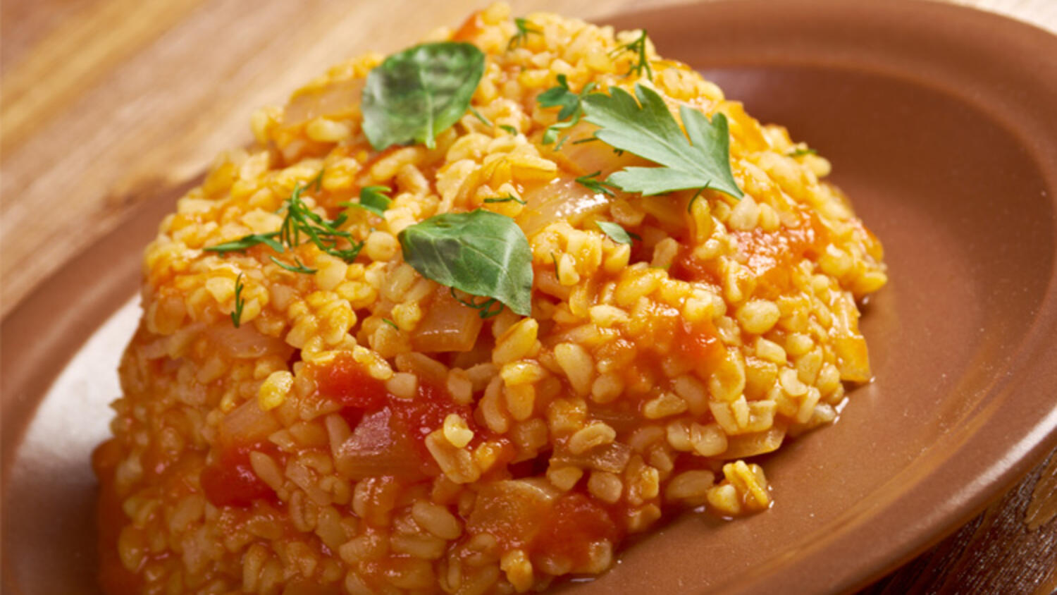 Domatesli Bulgur Pilavı Antep Sofrası