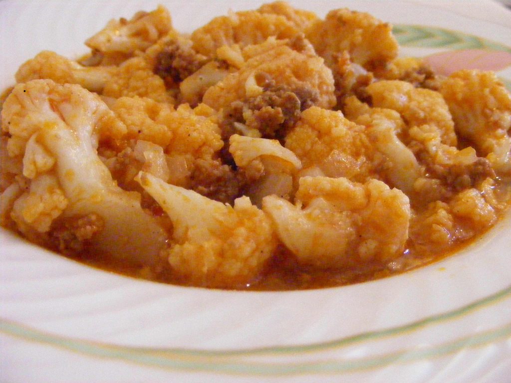 Kıymalı Karnabahar Tarifi