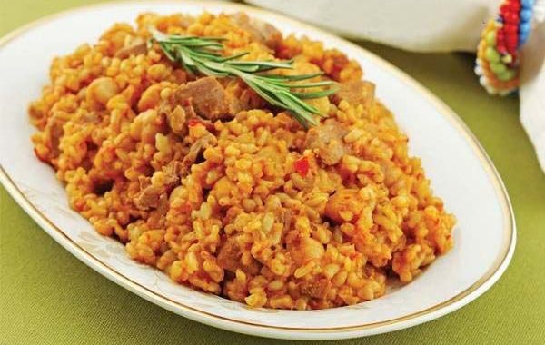 Meyhane Pilavı (Bulgurlu) Antep Sofrası