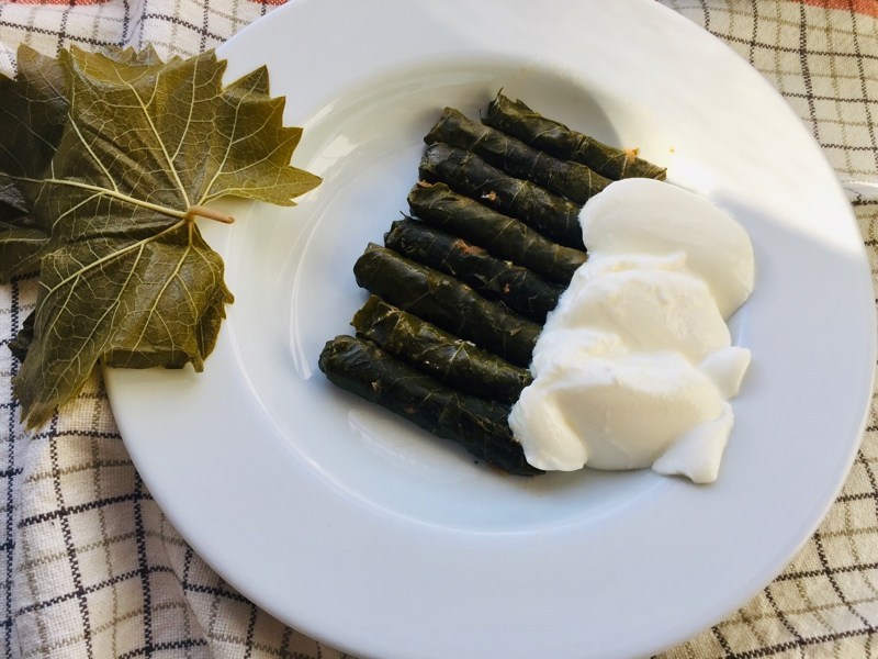 Peynirli Taze Yaprak Sarması