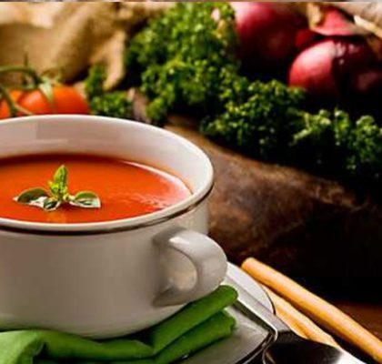Közlenmiş patlıcanlı domates çorbası tarifi