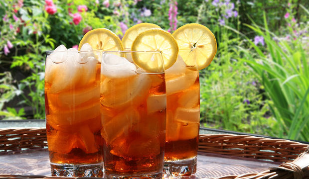 Şeftalili Zencefilli Buzlu Çay Tarifi