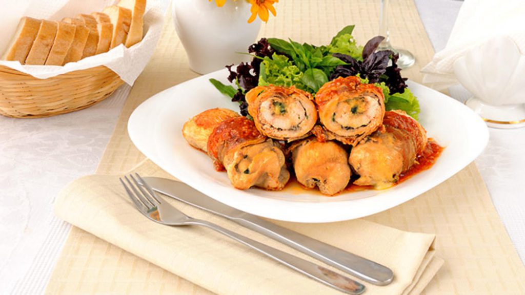 Mantar Dolgulu Tavuk Sarma Tarifi