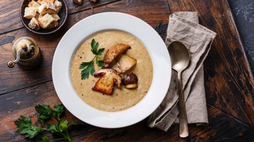 Sütlü mantar çorbası tarifi