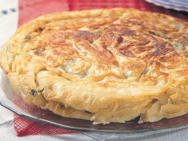 Tavada pratik makarna böreği Antep Sofrası