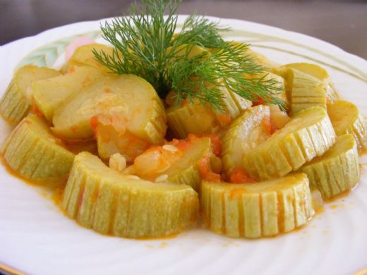 Zeytinyağlı Kabak Tarifi