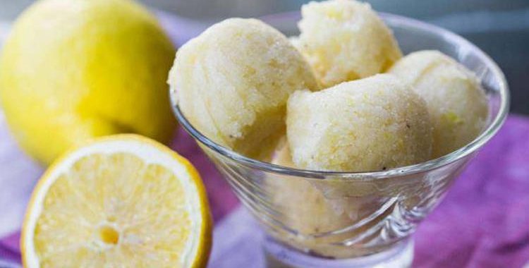 Ekşi Serinlik: Limonlu Dondurma