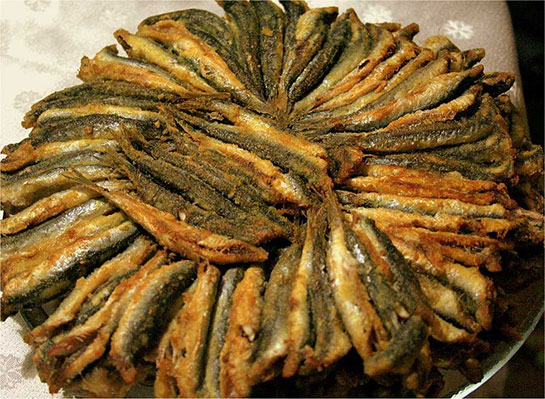 Fırında hamsi veya gümüş tarifi