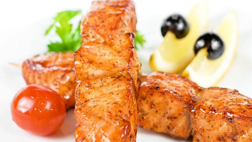 Somon şiş kebap tarifi