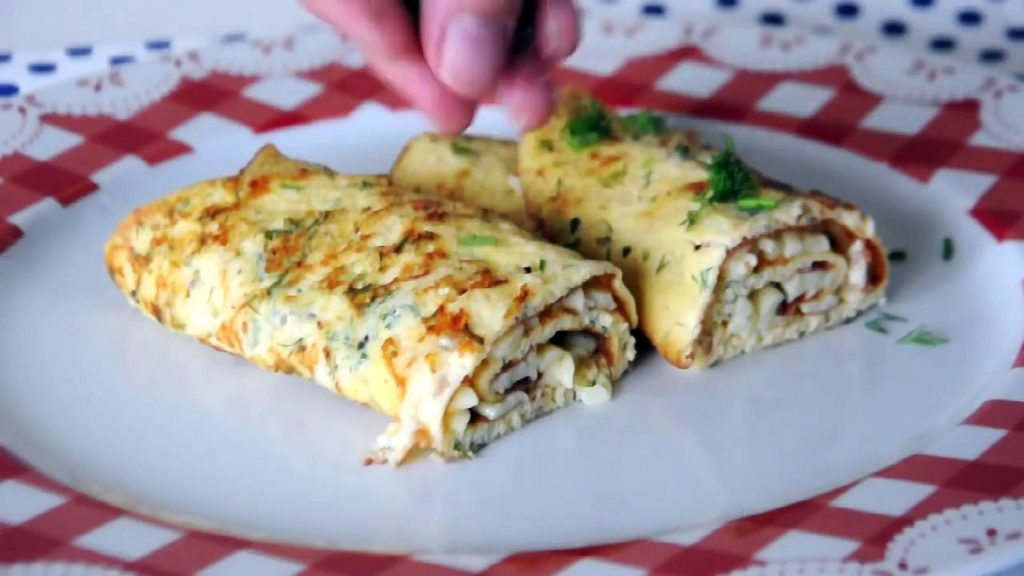 Keçi Peynirli ve Naneli Omlet Tarifi