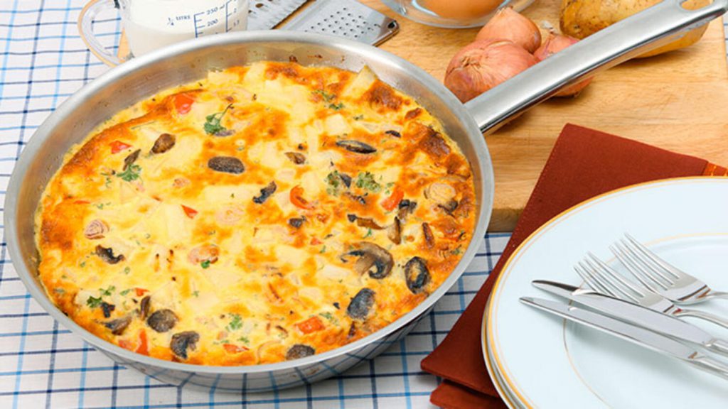 Mantarlı Omlet tarifi