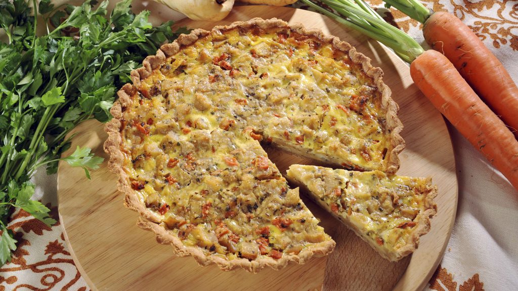 Sebzeli Tavuklu Tart Tarifi