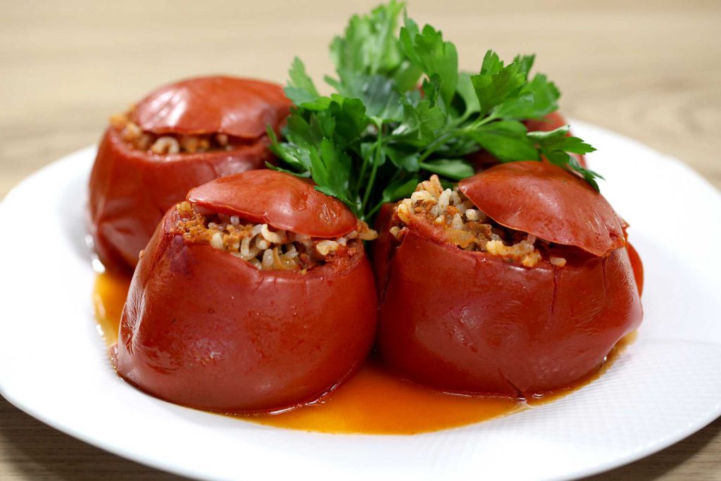 Domates Dolması Tarifi