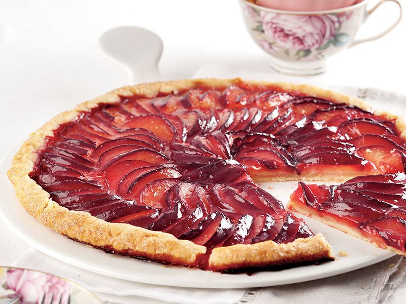 Kırmızı Erikli Tart Tarifi