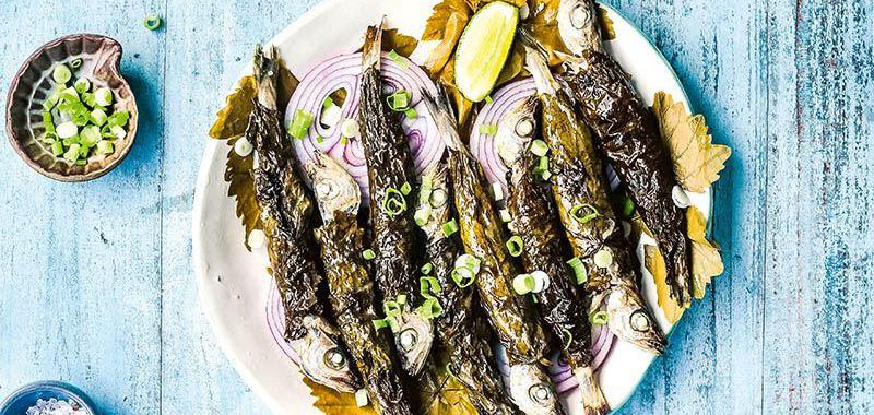 Asma Yaprağında Mezgit