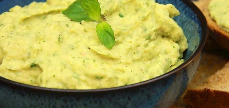 Avokadolu Kuru Fasulye Püresi