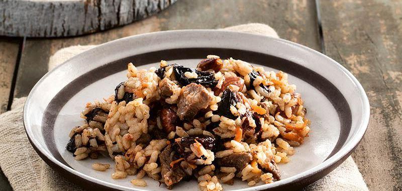 Bademli Mürdüm Erikli Pilav