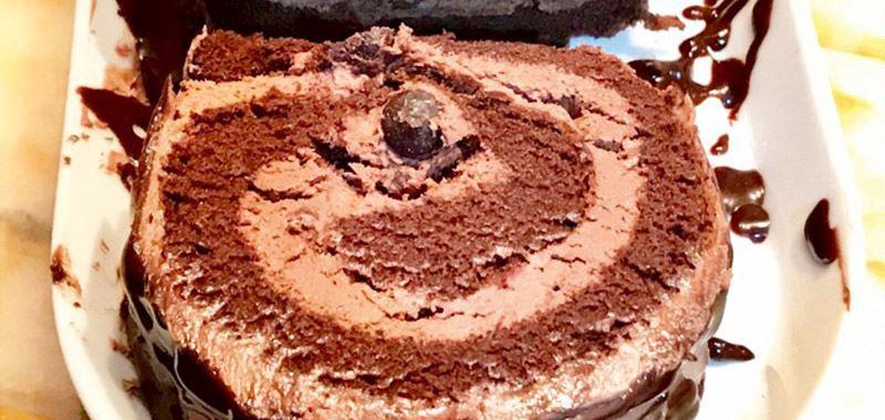 Çikolatalı İsviçre Rulosu (Swissroll)