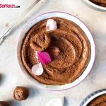 Çikolatalı kestaneli vegan mousse