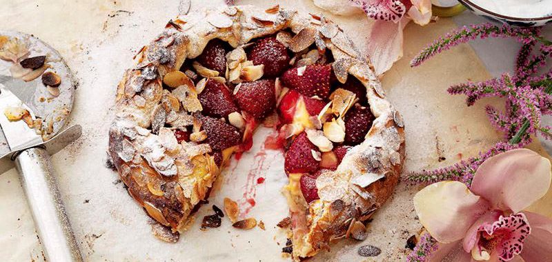 Çilekli Milföy Tart