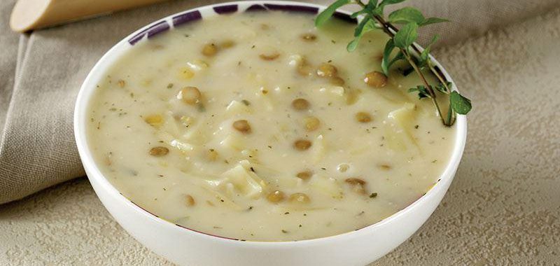 Erişteli Yeşil Mercimek