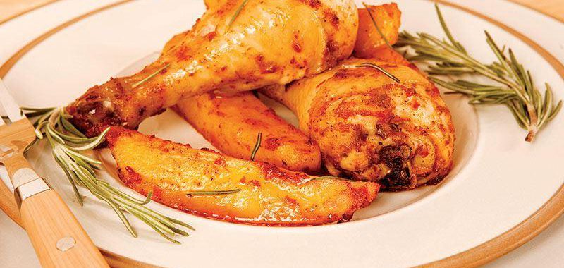 Fırında Patatesli Tavuk Eti