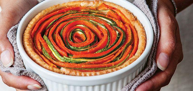 Havuç Ve Kabaklı Tart