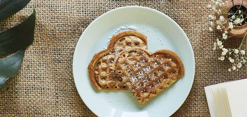 Hindistan Cevizi Sütlü Waffle