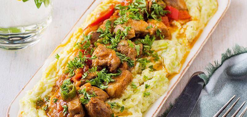 Kabak Beğendili Et Sote