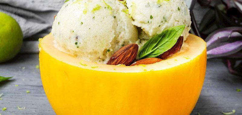 Kavunlu Muzlu Dondurma