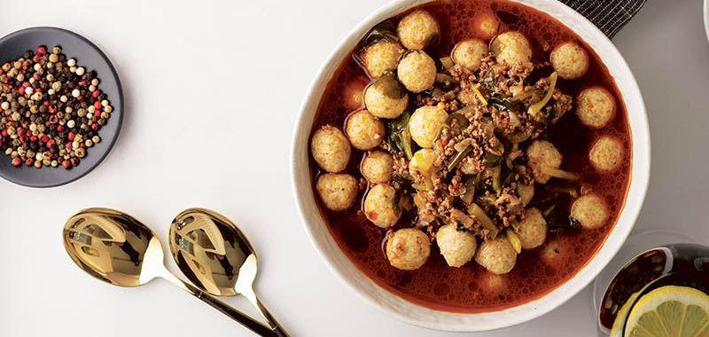 Köfteli Semizotu Çorbası