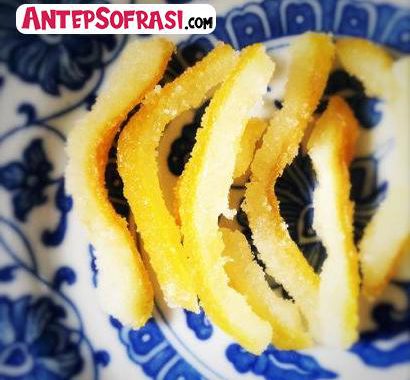 Limon Kabuğu Şekerlemesi