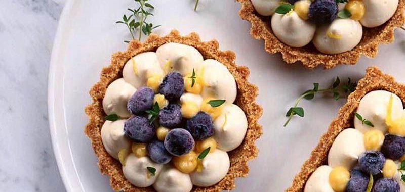 Limon Kremalı Cheesecake Tart