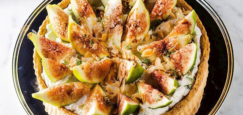 Lor Peynirli Incirli Tart