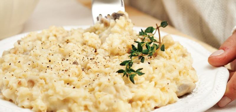 MANTARLI BULGUR RİSOTTO