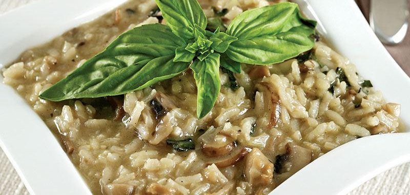 Mantarlı Risotto
