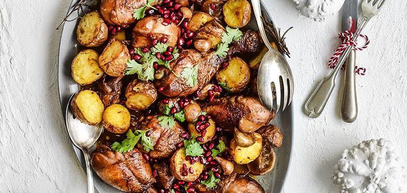 Nar Ekşili Tavuk Baget