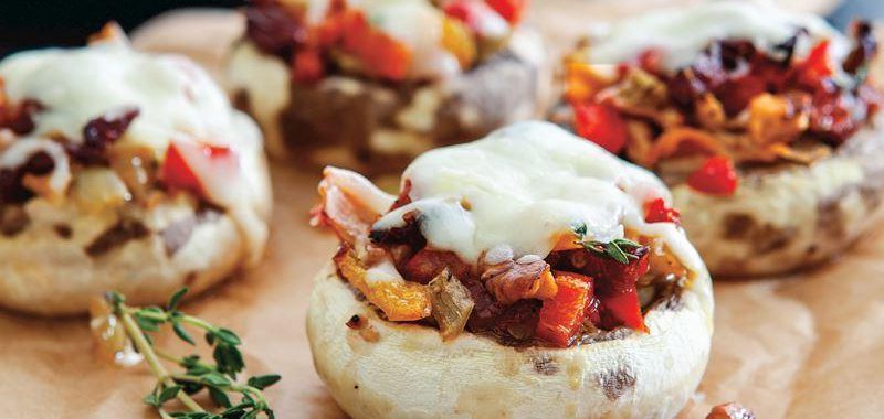 Sebzeli Mantar Dolması