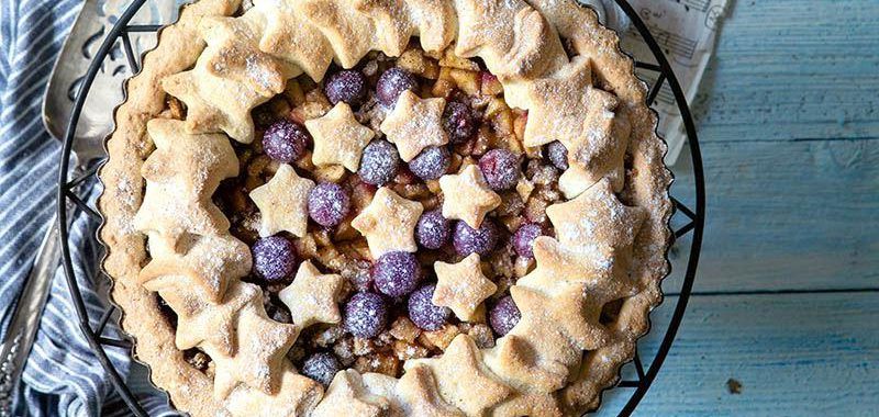 Siyah Üzümlü Ve Cevizli Turta