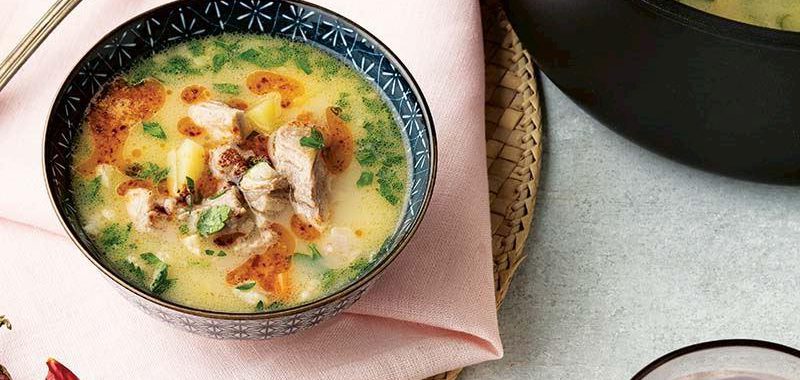 Terbiyeli Gerdan Çorbası