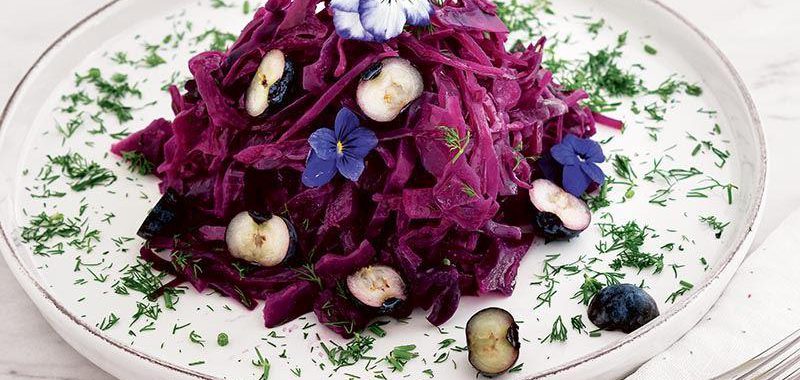 Vişne Suyunda Mor Lahana