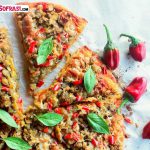 Yeşil Mercimek Ve Tam Buğday Unlu Pizza