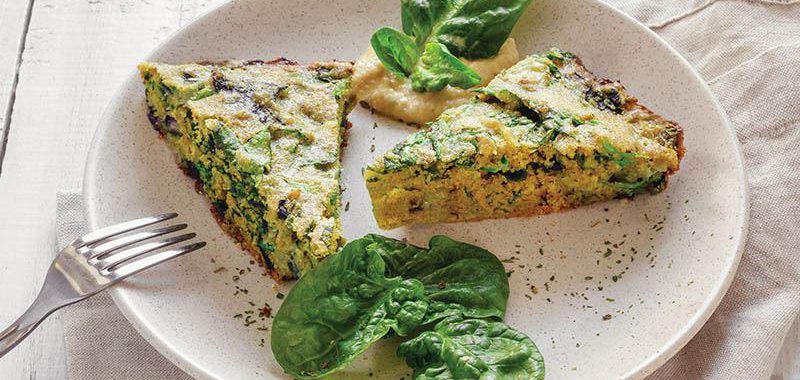 Yufkasız Ispanaklı Börek