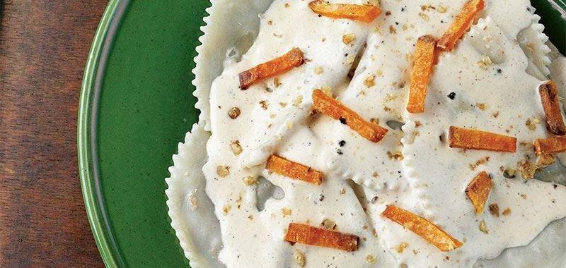 Balkabaklı Ve Lorlu Ravioli