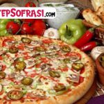 Biberli Ve Mantarlı Pizza Tarifi