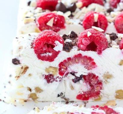 Böğürtlenli Donmuş Yoğurt Tarifi