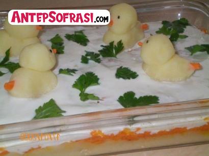 Civcivli  Patates Salatasi Tarifi
