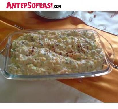 Havuclu Kabaklı Yaz Salatası Tarifi