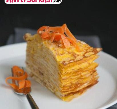 Havuçlu Krep Pasta Tarifi